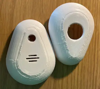 3D printed parts out of the printer