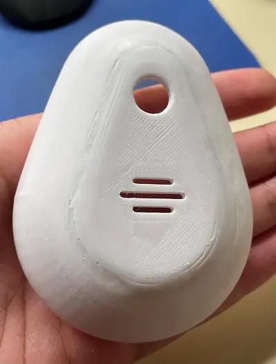 Cleaned up 3D printed parts