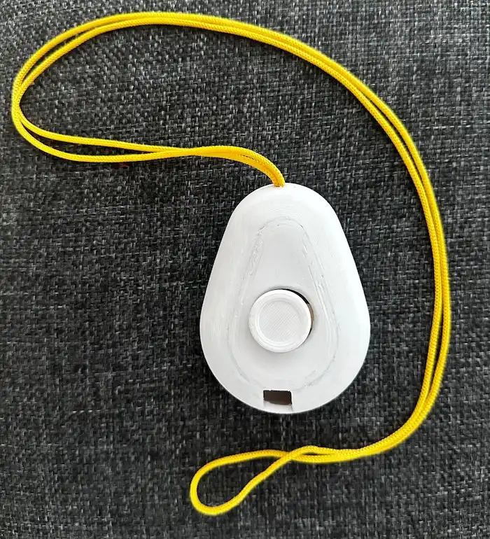 Back of the finished product