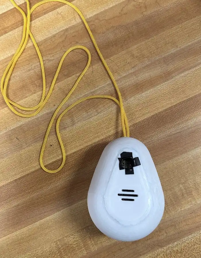 Front of the finished product