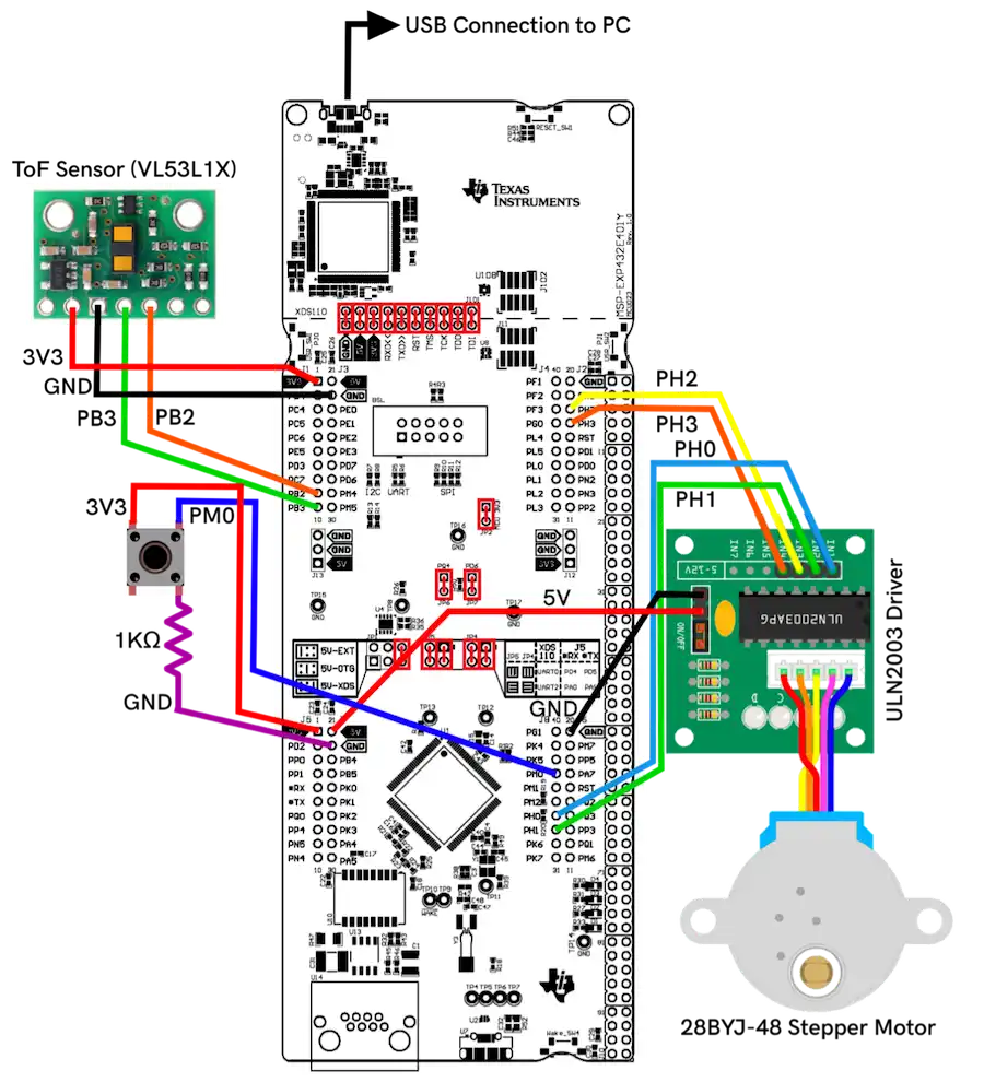 Circuit schematic of device
